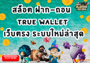 สล็อต ฝาก-ถอน True Wallet เว็บตรง ระบบใหม่ล่าสุด